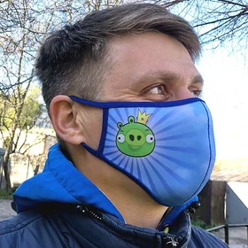 Маски защитные: маска птички - свин неопрен